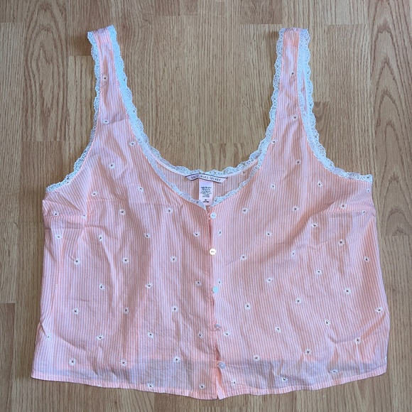 Victoria's Secret Other - Victoria’s Secret Cropped Night / Nighty Shirt / Top Size Medium